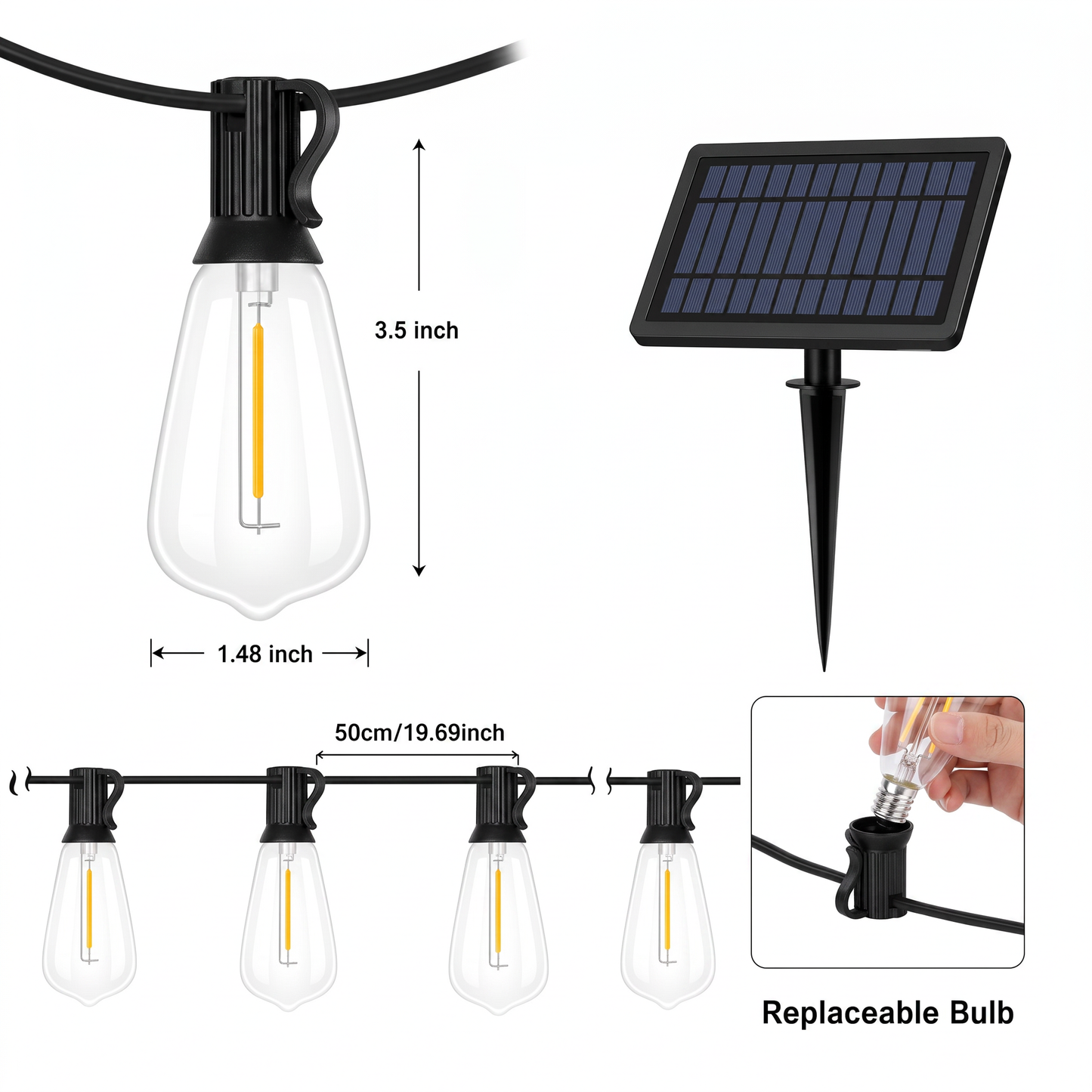Solar String Lights