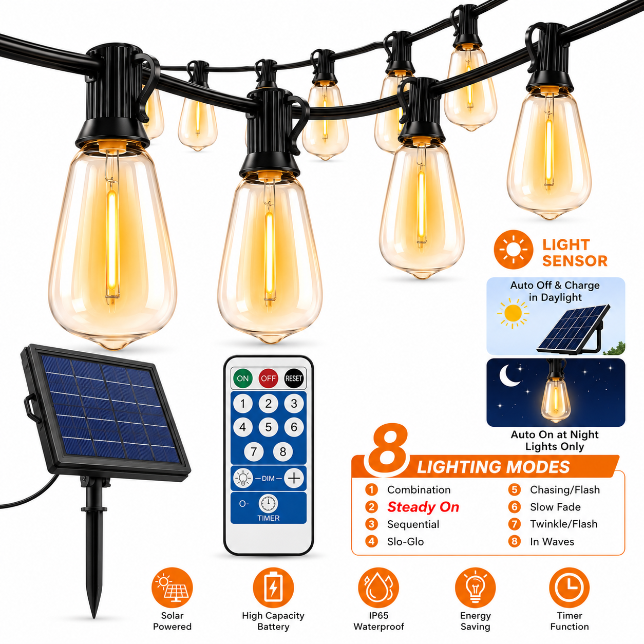 Solar String Lights